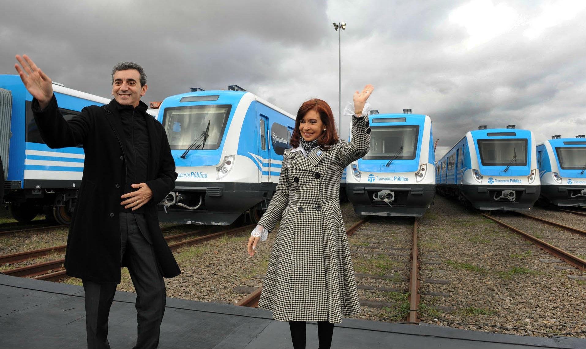 Resultado de imagen para nestor y cristina y los trenes