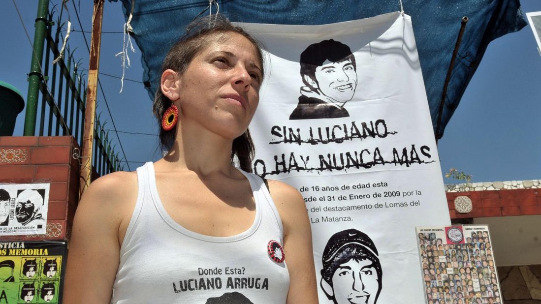 Vanesa Orieta, hermana de Luciano Arruga.