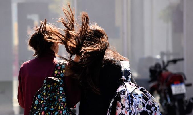 Alertan por fuertes ráfagas de viento en toda la provincia del Neuquén