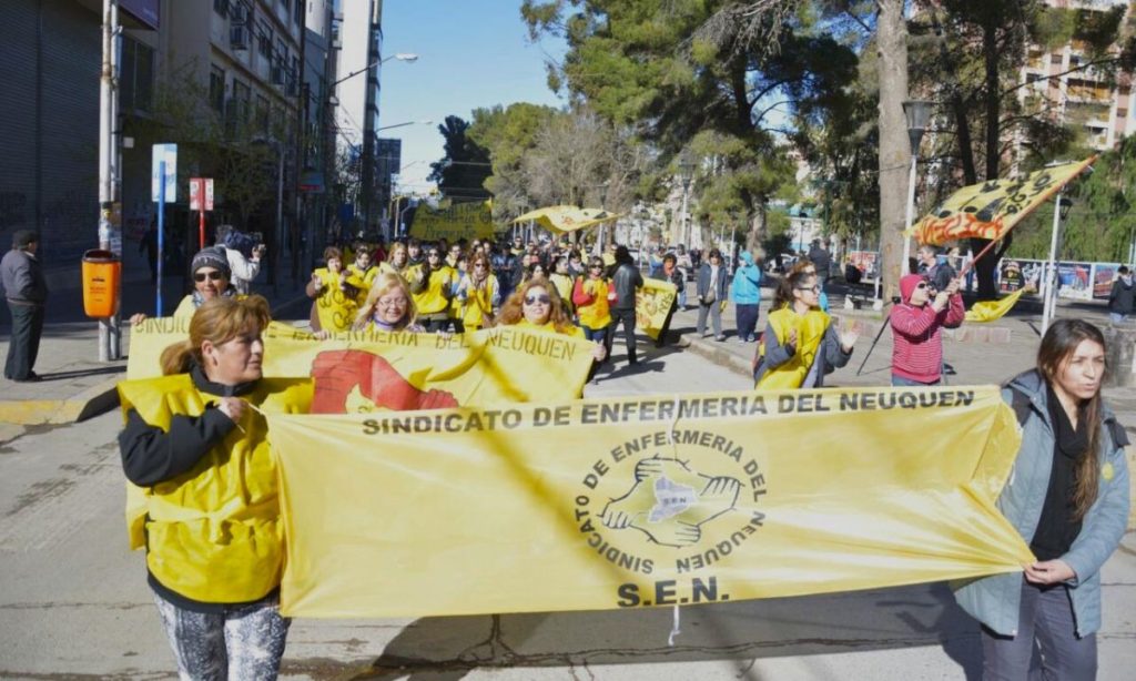 Enfermeros piden la participación de sindicatos sin personería en las discusiones de los Convenios Colectivos de Trabajo