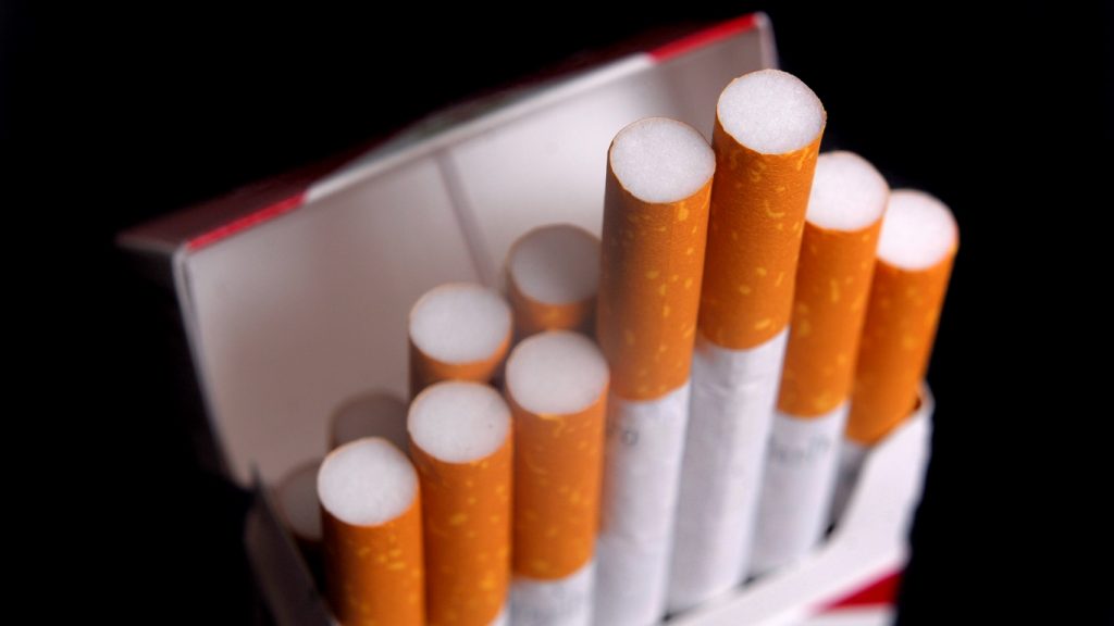 La alimentación y el cigarrillo