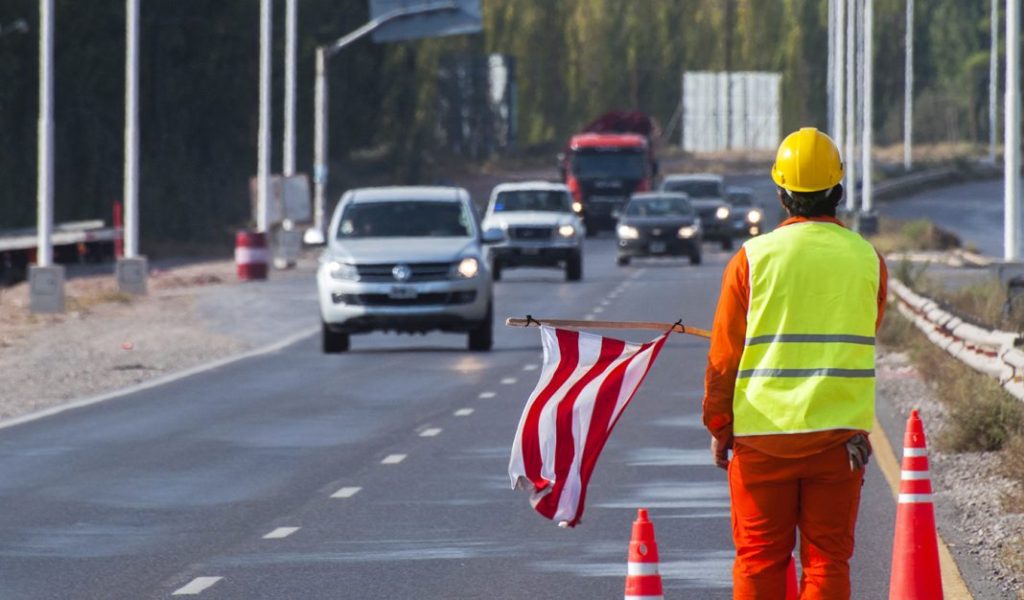 Cortan la Ruta 7 por trabajos de ampliación