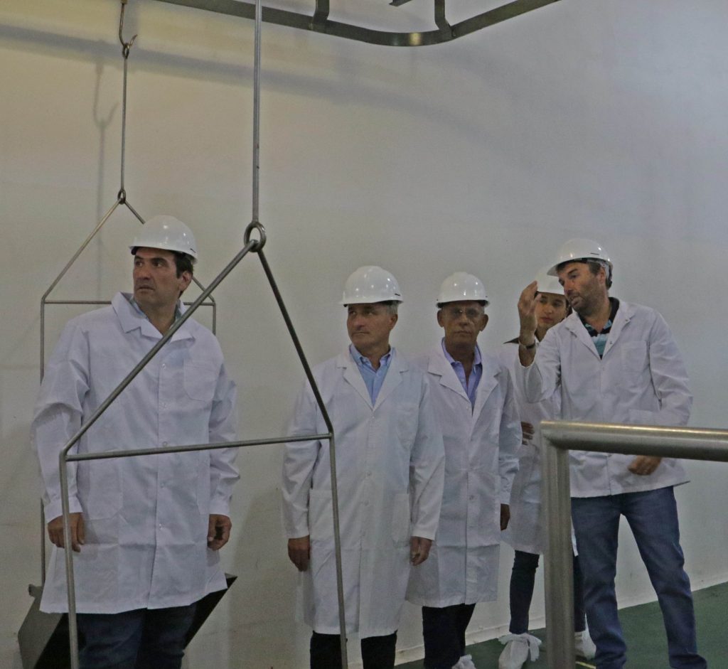 Quiroga acordó acompañamiento a los pequeños productores