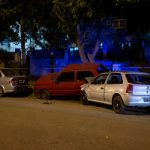 Accidente moto y 3 autos (Brown y Ruiz Moreno)