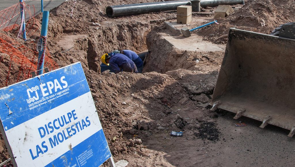 EPAS realiza tareas de reparación en Cabellera del Frío