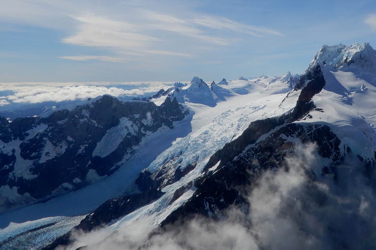 Se fracturó el mayor conjunto de glaciares que existe entre Argentina y Chile