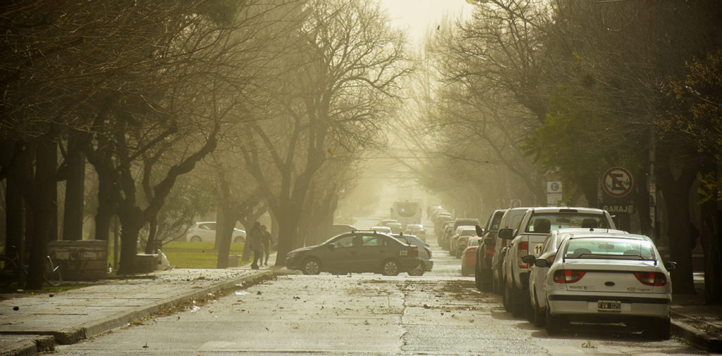 De a poco llega el viento al Alto Valle