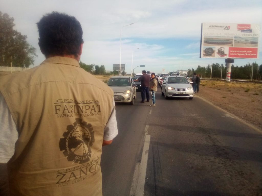 Ceramistas: Habrá un nuevo corte de tránsito en la Ruta 7