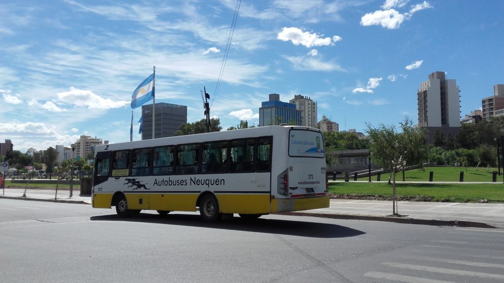 Censistas pueden usar el transporte público de forma gratuita en Neuquén capital