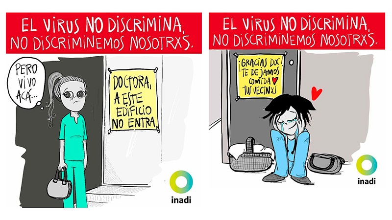 Lanzan un campaña para erradicar la discriminación a enfermos de Coronavirus