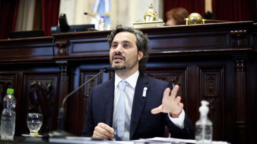 Santiago Cafiero debuta mañana en la Cámara de Diputados