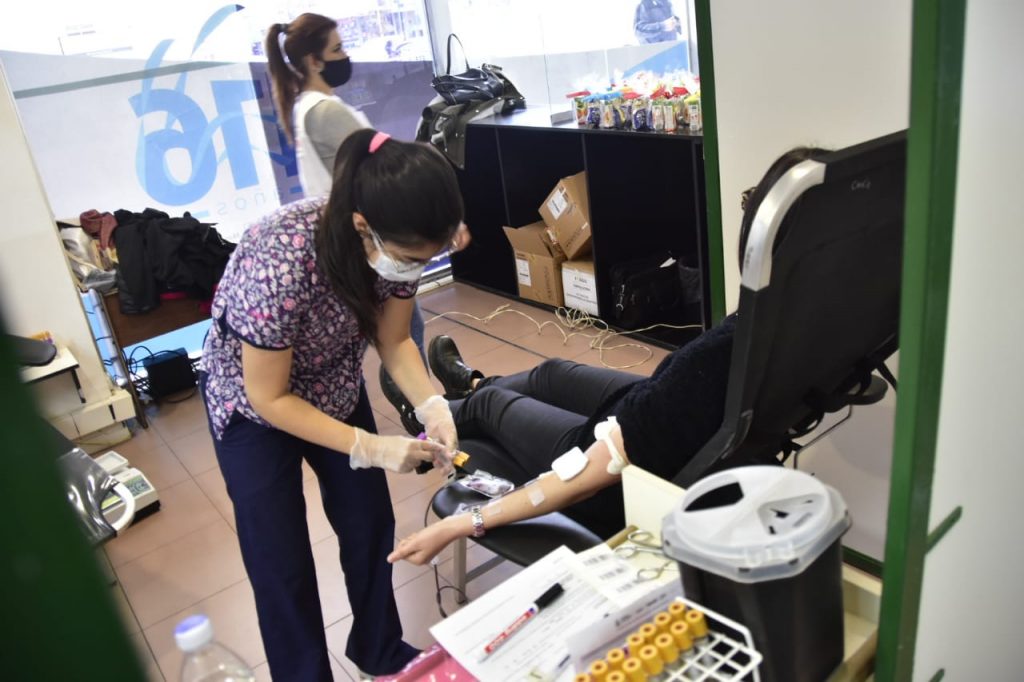 Continúa la campaña de donación de sangre en  el Teatro Español