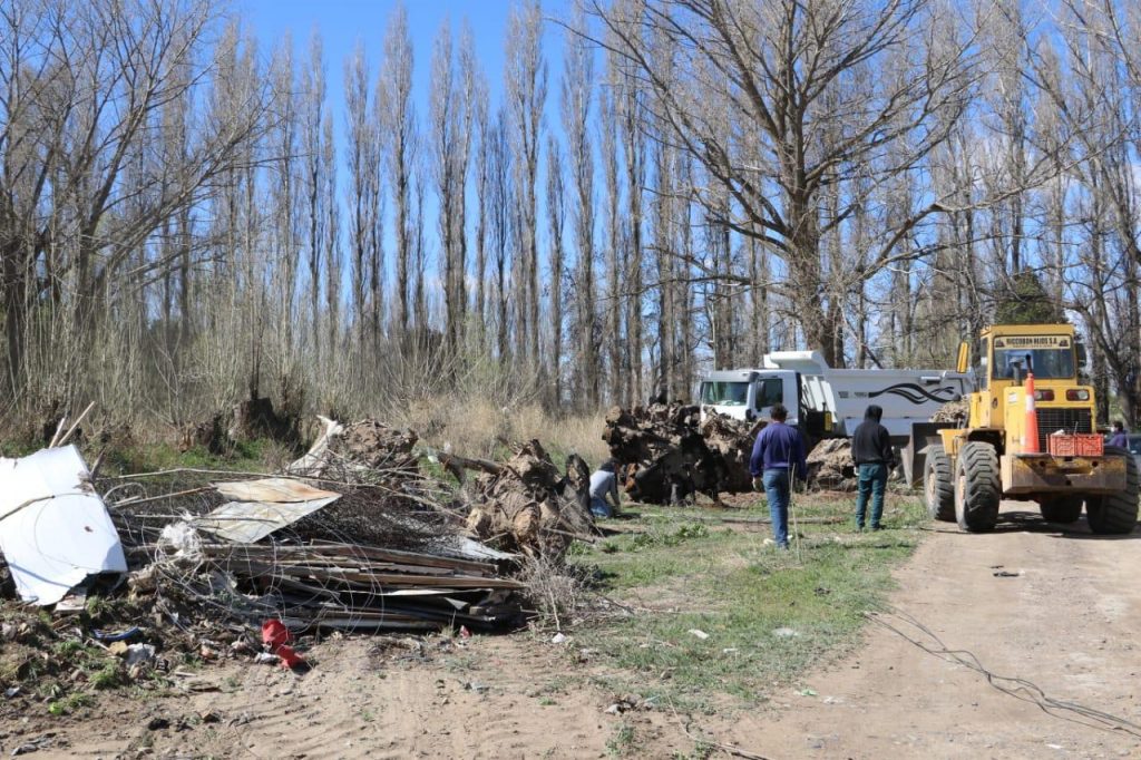 El sector donde estaba la toma Obrero Argentino será un parque reacreativo