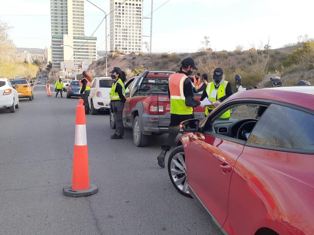 Más de 1.000 vehículos fueron controlados el fin de semana