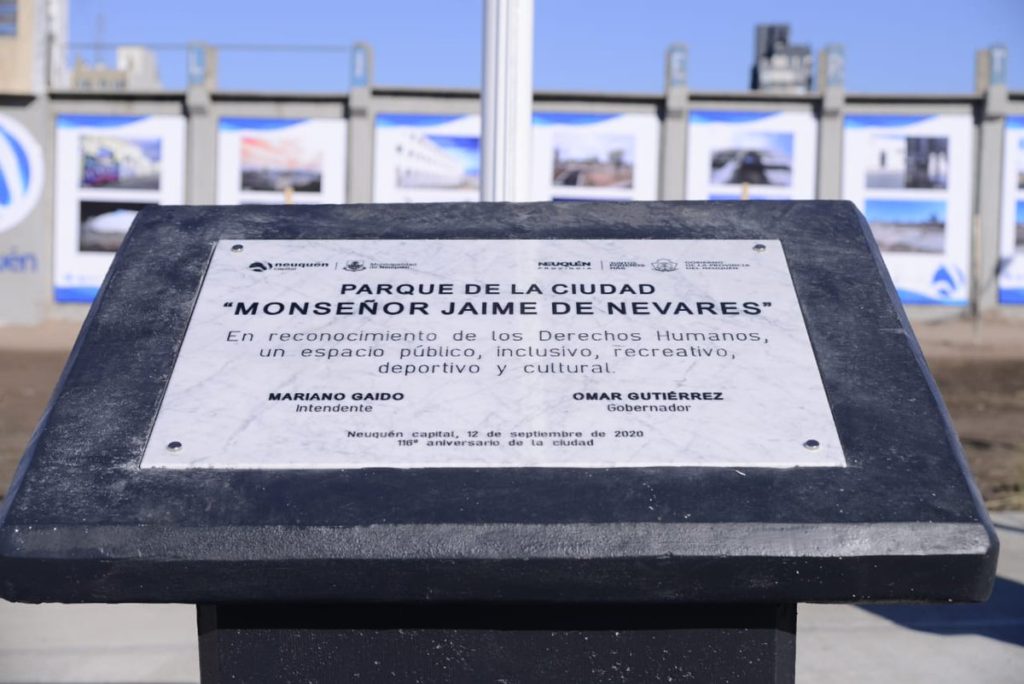 Inauguraron la segunda etapa del Parque Jaime de Nevares