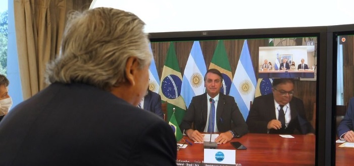El gasoducto Vaca Muerta-Porto Alegre está en la agenda de Fernández y Bolsonaro