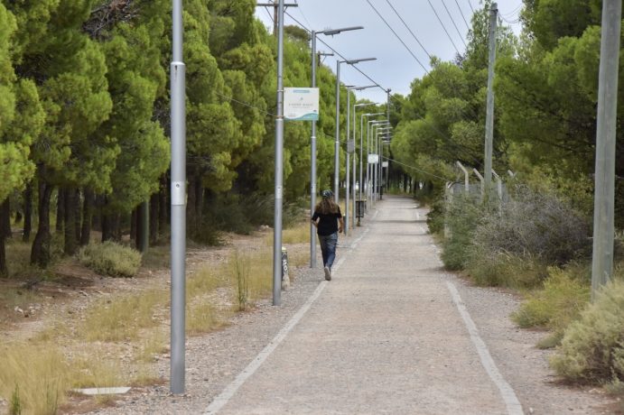 Vándalos rompieron 50 luminarias en Parque Norte