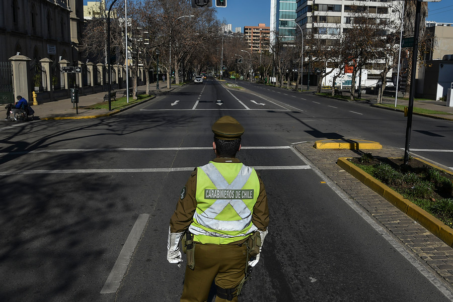 Santiago de Chile vuelve a la cuarentena total