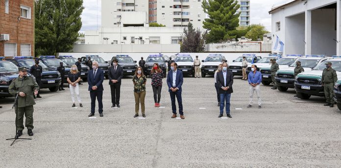 Nación entregó vehículos y equipamiento para las Fuerzas Federales de la provincia