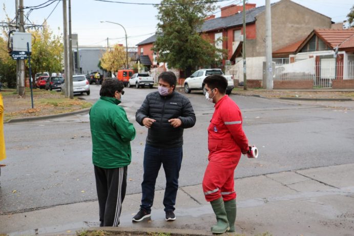 Gaido cuestionó a la oposición por las obras pluviales