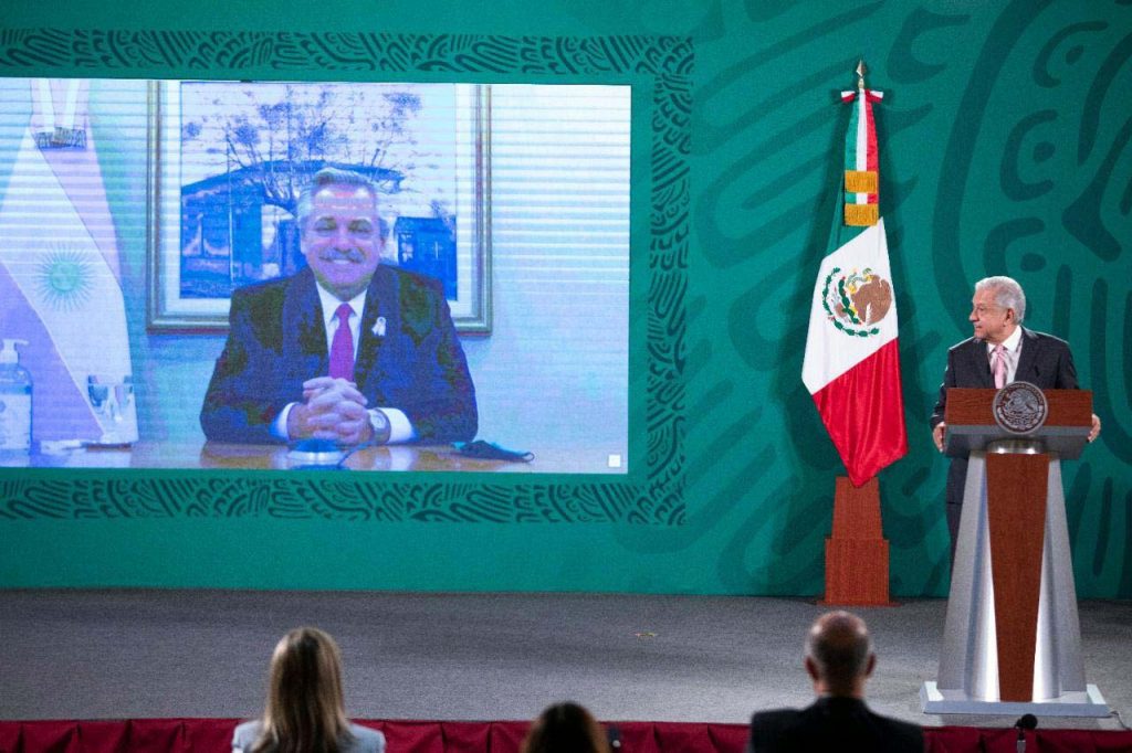 Argentina y México refuerzan compromisos para dotar de vacunas a Latinoamérica