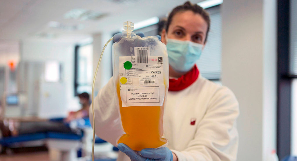 Recuperarse y donar plasma en contexto de pandemia