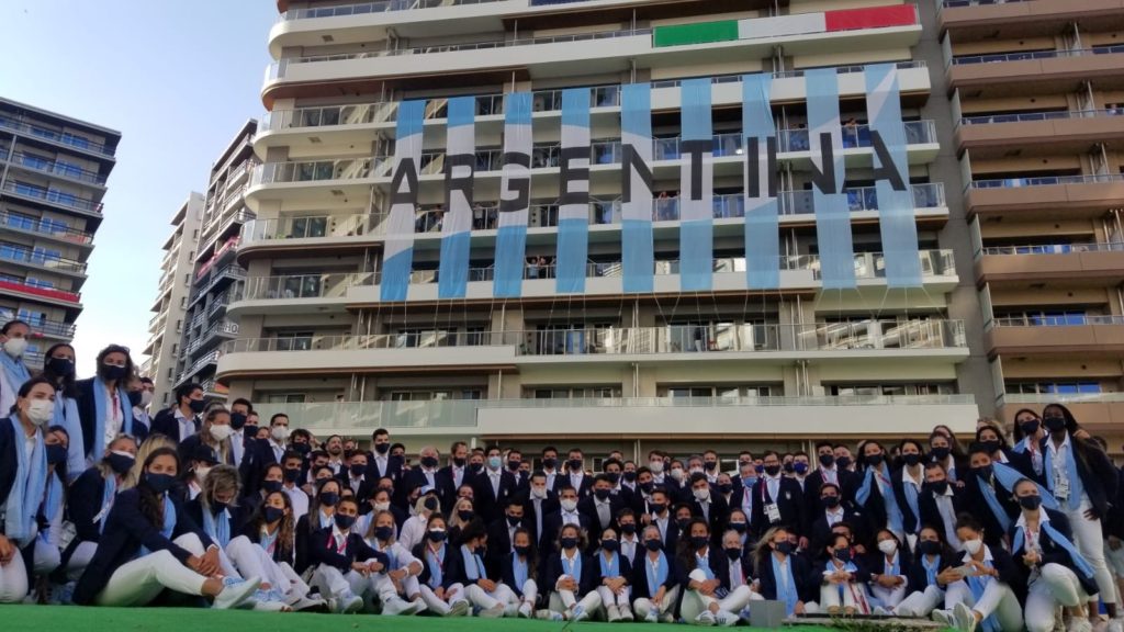 #MiPais: La delegación argentina con cantos y pogo en la apertura de los Juegos Olímpicos