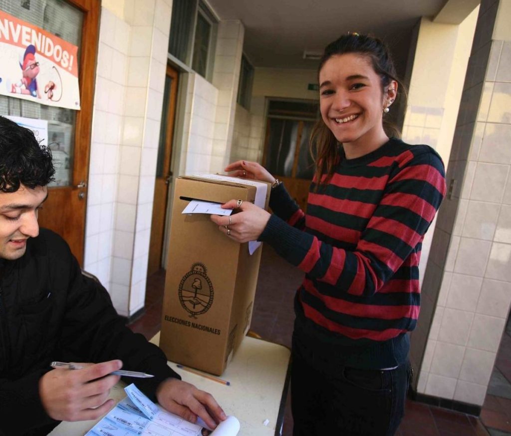 Donde voto: Está disponible la opción de género «sin especificar»