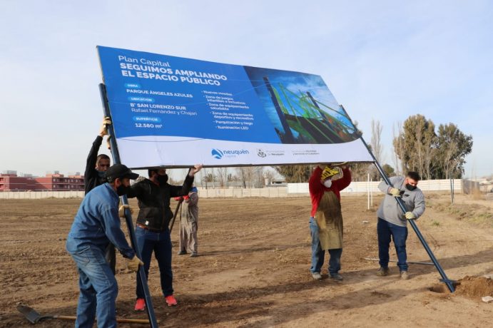 San Lorenzo Sur tendrán un parque verde de 12 mil metros cuadrados