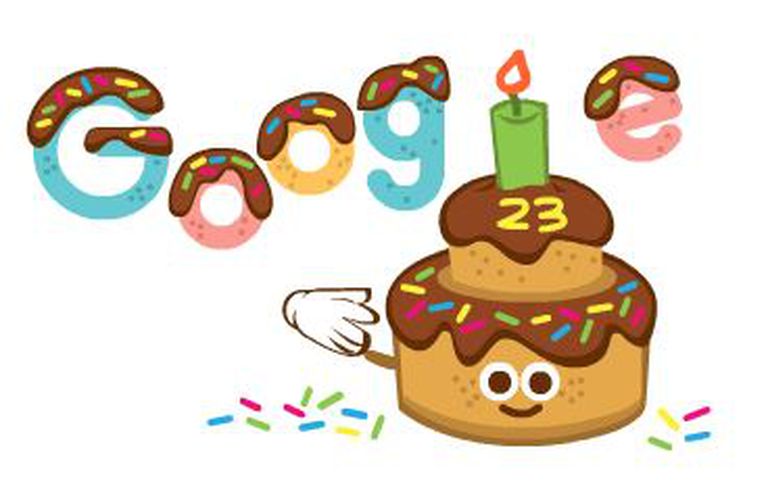 Google celebra 23 años de vida