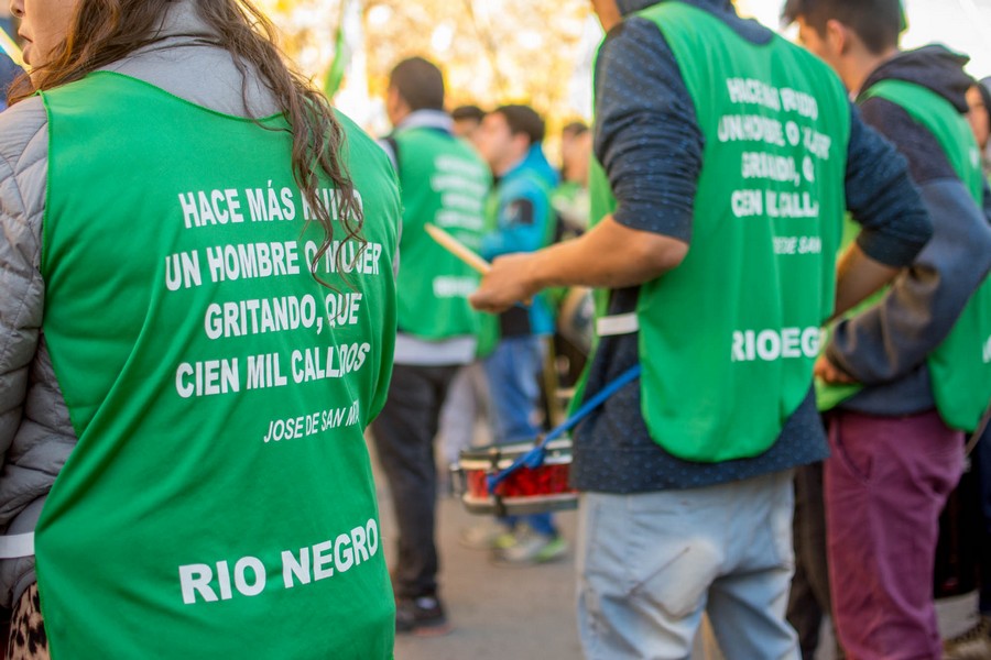 Paro y medidas de fuerza en Río Negro