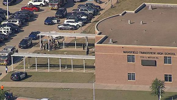 Tiroteo en un instituto secundario de Texas