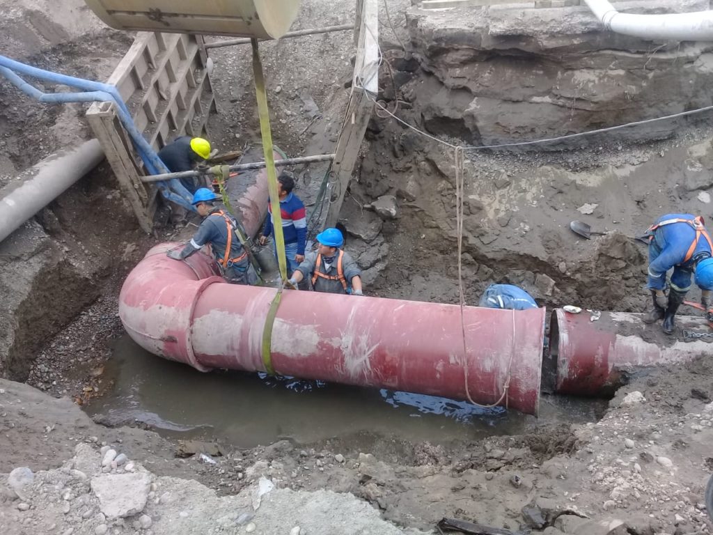 Millán aseguró que EPAS responderá a las pérdidas de agua y cloacas