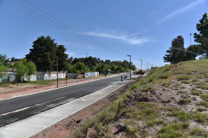 En diciembre estaría finalizada la avenida Salta en el Acceso Norte a la ciudad