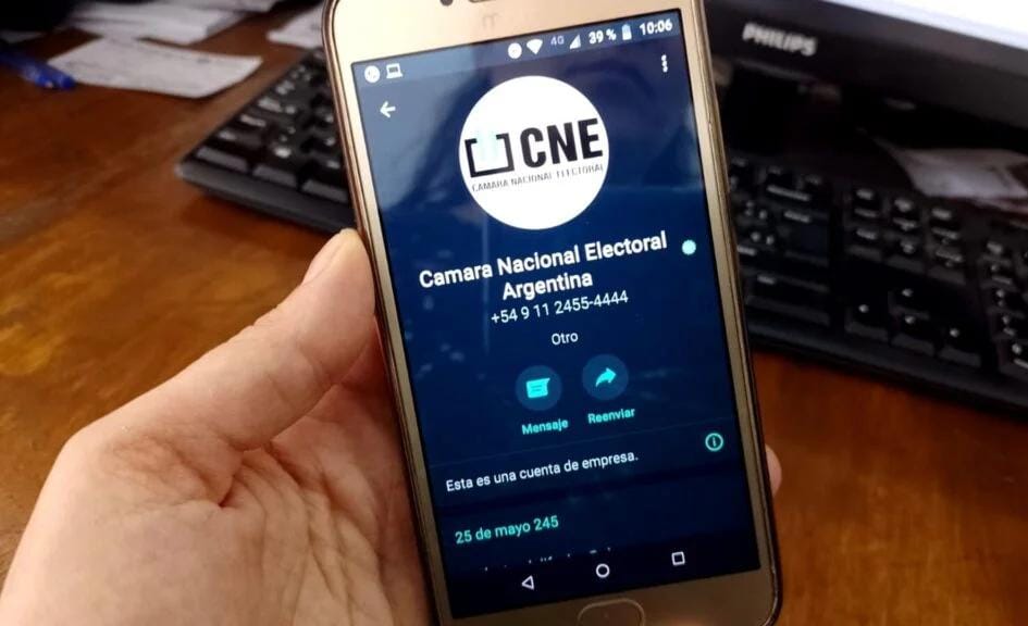 Elecciones: Lanzan un canal de Whatsapp para responder consultas