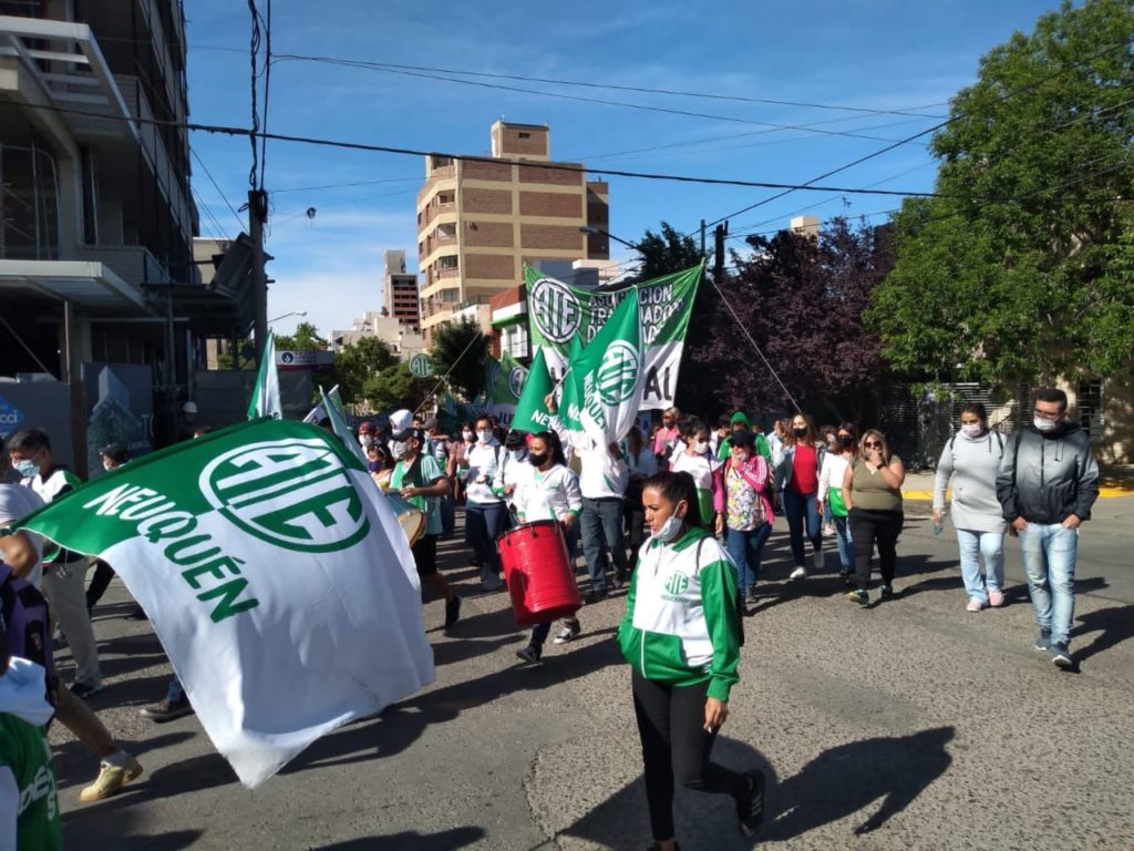 Hubo un nuevo cruce violento entre facciones de ATE Neuquén