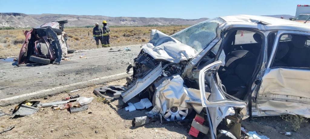 Tres personas perdieron la vida en un choque frontal sobre la Ruta 234