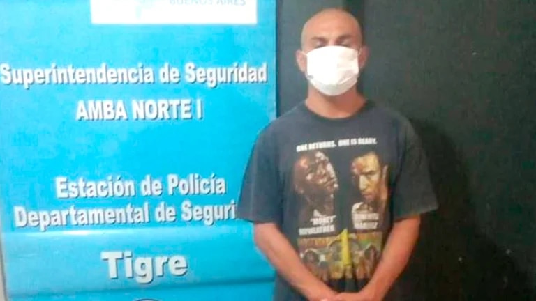 Detuvieron a Rodrigo «La Hiena» Barrios por violencia de género