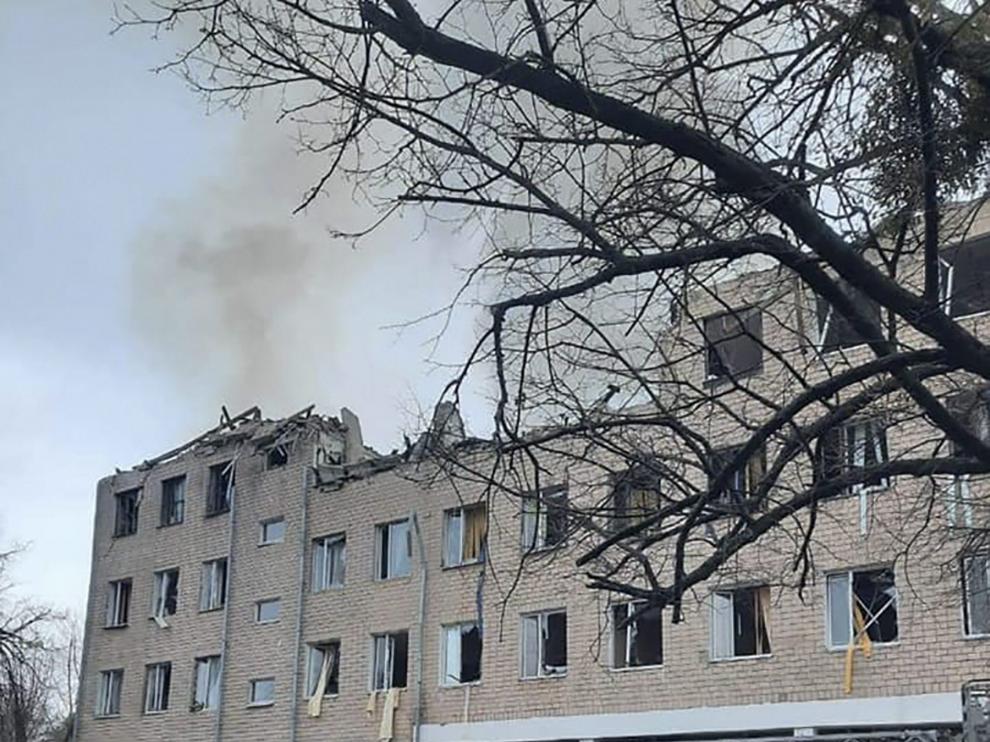 Denuncian que Rusia atacó un hospital en Ucrania