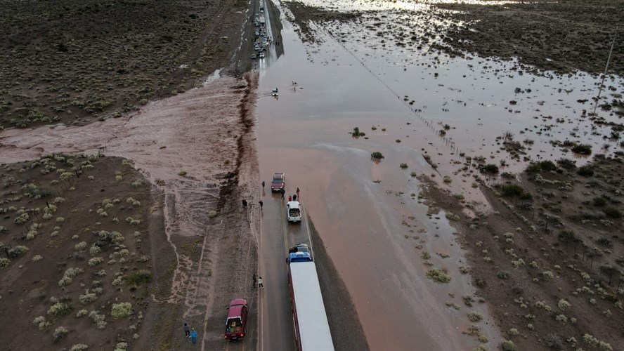 Las rutas están transitables pero con precaución