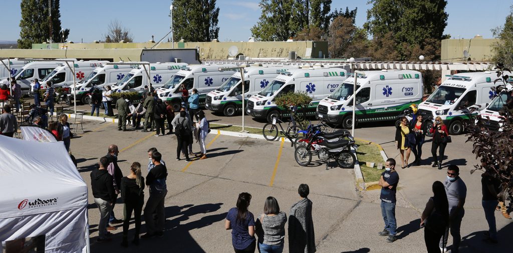 El sistema de Salud neuquino incorporó 27 vehículos