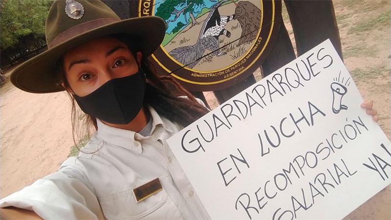 Guardaparques amenazan con iniciar medidas de fuerza