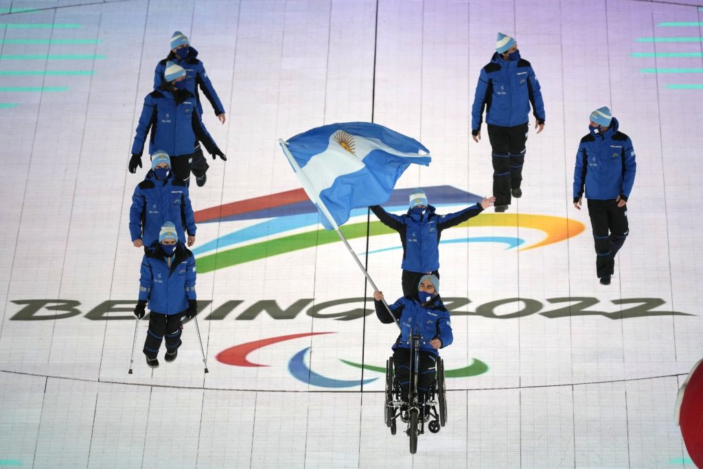Presencia de neuquinos en los 13° Juegos Paralímpicos de Invierno en Beijing