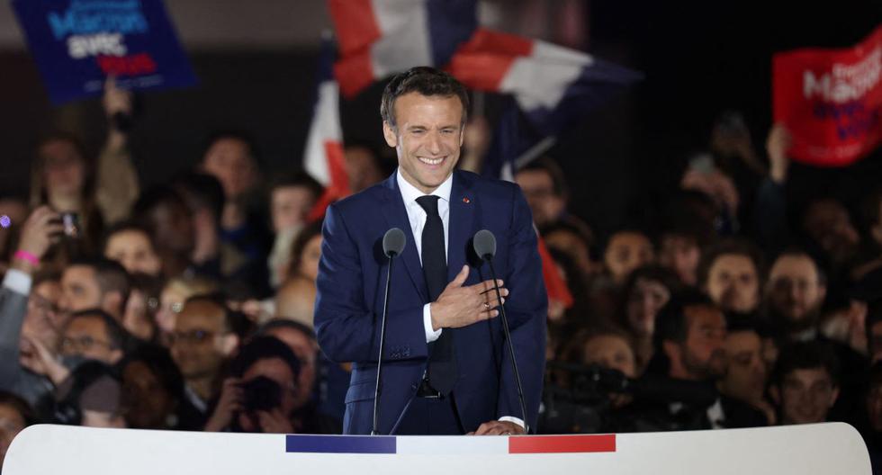 Emmanuel Macron fue reelecto presidente de Francia