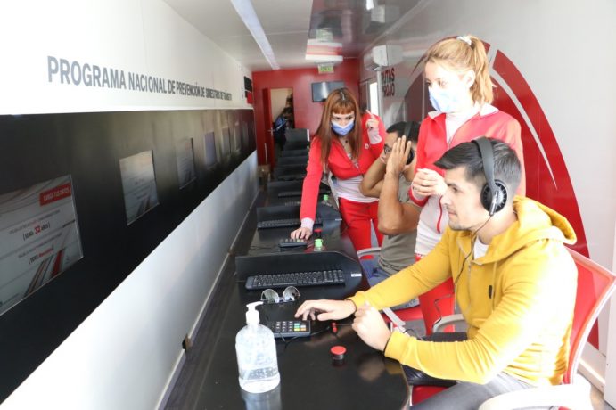 Se instaló en la Ciudad un simulador que permite evaluar las habilidades al conducir
