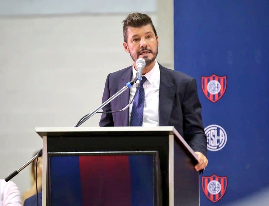 Tinelli renunció a la presidencia de San Lorenzo