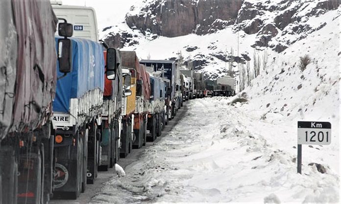 El paso Cardenal Samoré permanecerá cerrado por acumulación de nieve