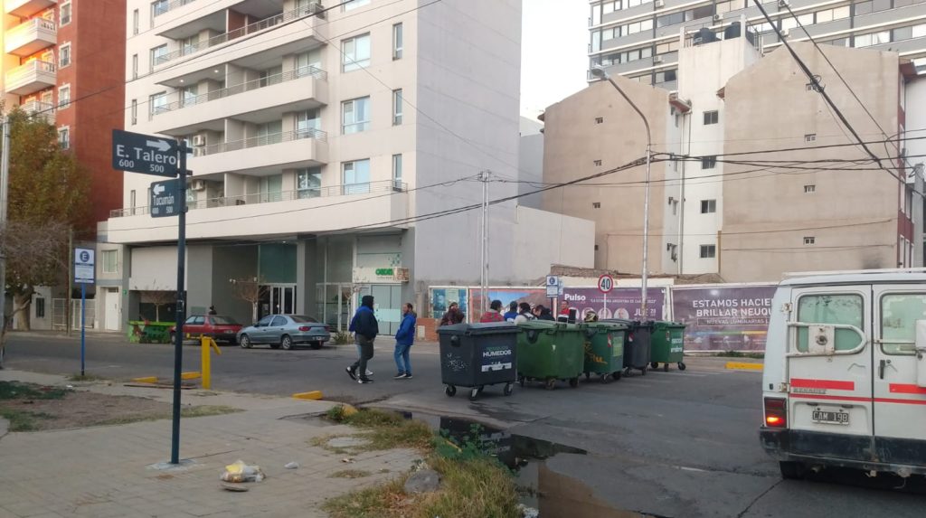 CTA se manifiesta en Vialidad Nacional por irregularidades de una empresa de limpieza