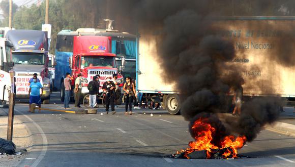 Duró poco: Tras el fracaso de la reunión con el Gobierno, los transportistas vuelven a cortar las rutas