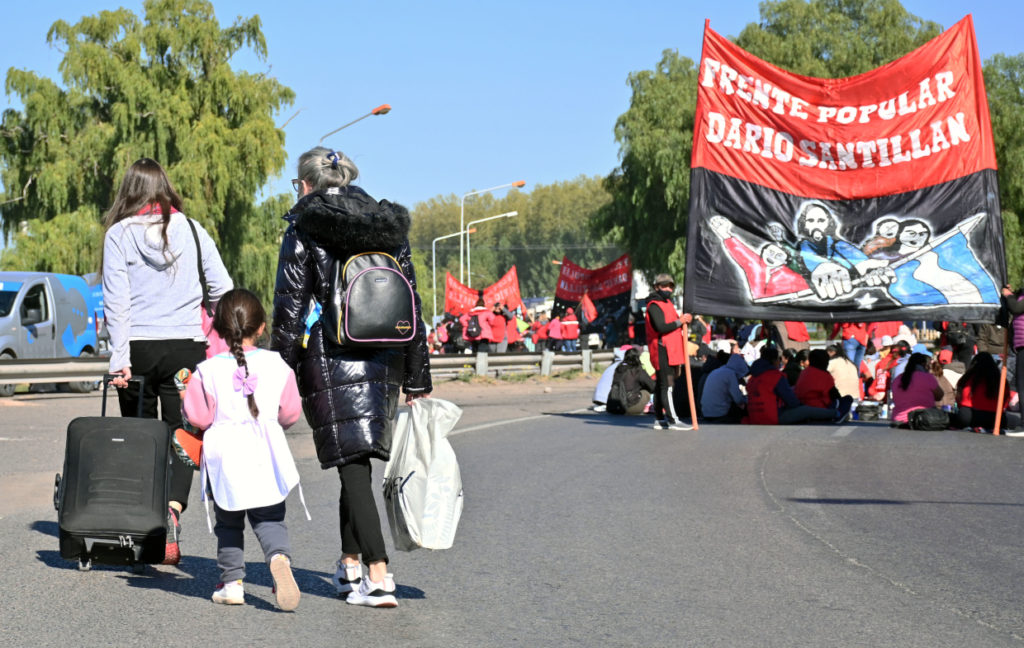 El Frente Piquetero bloqueará todos los puentes interprovinciales